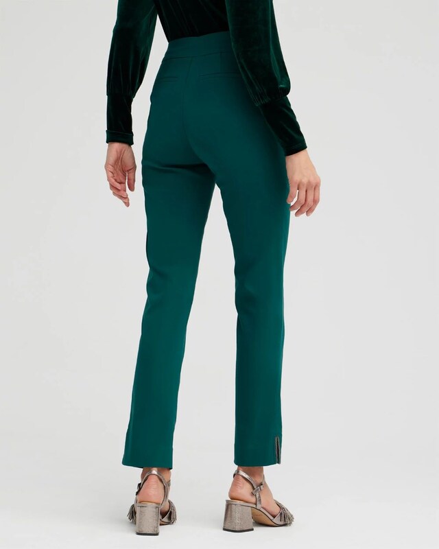 Brigitte Beaded Detail Ankle Pants - image 3